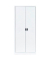 Stahlschrank 530337 signalweiß 80,0 x 38,3 x 180,0 cm, aufgebaut 