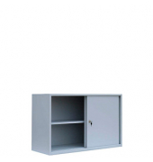 Schiebetürenschrank ClassiX, X-550125 lichtgrau 1 Fachboden 120,0 x 45,0 x 75,0 cm 
