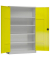 Stahlschrank ClassiXL X-530376 zinkgelb, lichtgrau 120,0 x 42,0 x 194,5 cm, aufgebaut 
