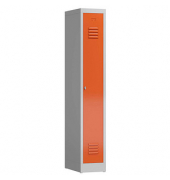 Spind ClassiX feuerrot, lichtgrau X-510114, 1 Schließfach 31,0 x 50,0 x 180,0 cm 