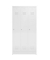 Spind ClassiX signalweiß X-510137, 3 Schließfächer 87,0 x 50,0 x 180,0 cm 