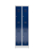 Spind ClassiX enzianblau, lichtgrau X-520221, 4 Schließfächer 59,0 x 50,0 x 180,0 cm 