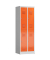 Spind ClassiX feuerrot, lichtgrau X-520224, 4 Schließfächer 59,0 x 50,0 x 180,0 cm 