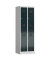 Spind ClassiX anthrazit, lichtgrau X-520228, 4 Schließfächer 59,0 x 50,0 x 180,0 cm 