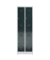 Spind ClassiX anthrazit, lichtgrau X-520228, 4 Schließfächer 59,0 x 50,0 x 180,0 cm 