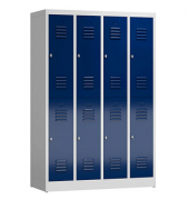 Spind ClassiX enzianblau, lichtgrau X-520241, 8 Schließfächer 118,5 x 50,0 x 180,0 cm 