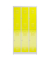 Spind ClassiX lichtgrau, zinkgelb X-520236, 6 Schließfächer 87,0 x 50,0 x 180,0 cm 