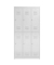 Spind ClassiX signalweiß X-520237, 6 Schließfächer 87,0 x 50,0 x 180,0 cm 