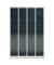Spind ClassiX anthrazit, lichtgrau X-520248, 8 Schließfächer 118,5 x 50,0 x 180,0 cm 