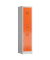Spind ClassiX feuerrot, lichtgrau X-523214, 2 Schließfächer 41,5 x 50,0 x 180,0 cm 