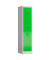 Spind ClassiX gelbgrün, lichtgrau X-523215, 2 Schließfächer 41,5 x 50,0 x 180,0 cm 
