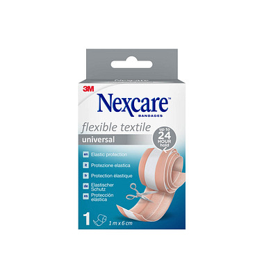 Pflaster Flexible Textile Universal N041BNEW beige 6,0 cm x 1,0 m, 