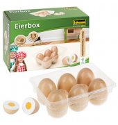 Kaufladen Eierbox mehrfarbig 