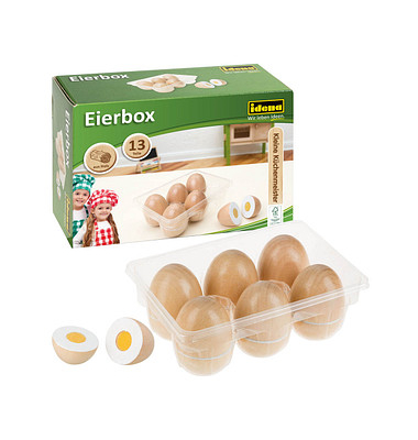 Kaufladen Eierbox mehrfarbig 