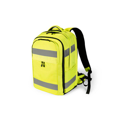 Rucksack Hi-Vis Recycling-PET gelb 32 - 38  l 