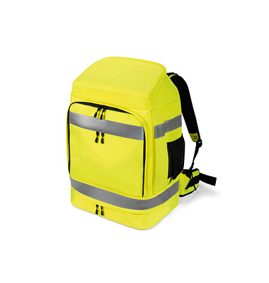 Rucksack Hi-Vis Recycling-PET gelb 65 l 