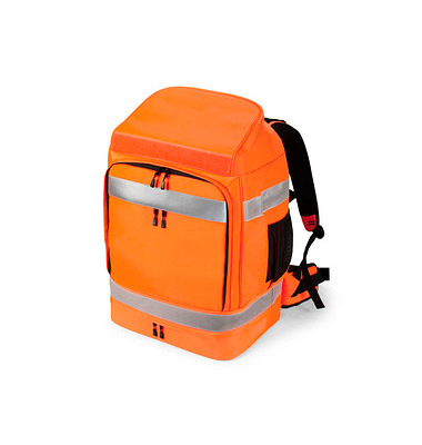 Rucksack Hi-Vis Recycling-PET orange 65 l 