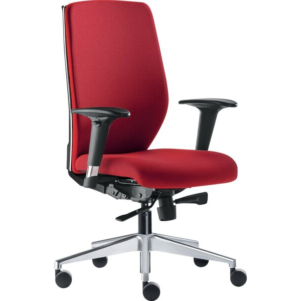 4016058040956 - Bürodrehstuhl Office Basic 5100 höhenverstellbare Armlehnenrot 4016058040956 Büroring 4016058040956 - Bürodrehstuhl Office Basic 5100 höhenverstellbare Armlehnenrot 4016058040956 Büroring