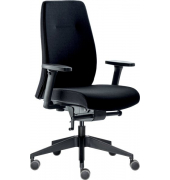 Bürodrehstuhl Office Comfort 5170 schwarz, höhenverstellbare 