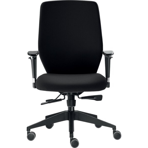 4016058040963 - Bürodrehstuhl Office Basic 5100 höhenverstellbare Armlehnen schwarz  4016058040963 Büroring