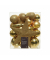 Weihnachtskugeln-Mix 023370, 33 St./Pack stoßfest gold