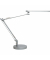LED-Schreibtischlampe Mambo, silber, mit Standfuß