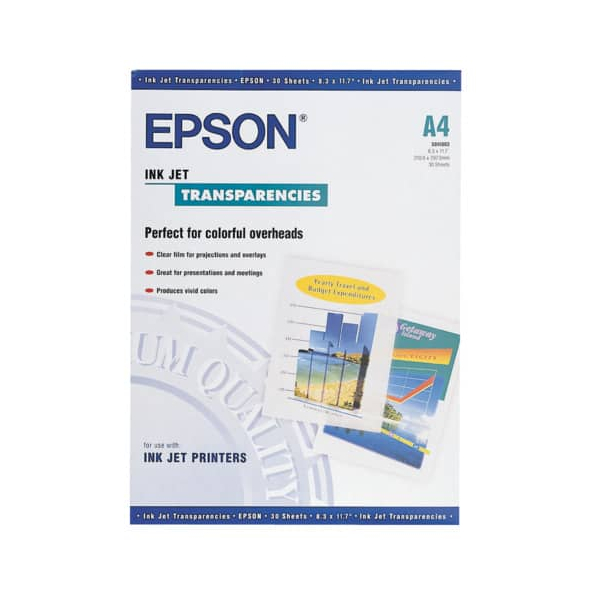 0010343812048 - Fotopapier Transparencies S041069 A3 für Inkjet 104g hochweiß matt beidseitig bedruckbar 0010343812048 100 Blatt