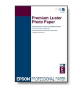Fotopapier Premium Luster S041784, A4, für Inkjet, 235g weiß glänzend