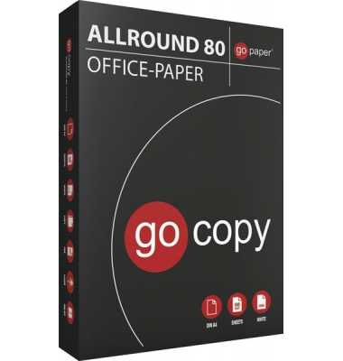 Kopierpapier COPY ALLROUND A4 75g weiß 