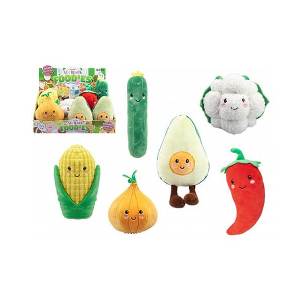 12 Stück Alpedia Plüschfigur Softlinge Gemüse Feinschmecker, sortiert  5050565741653 HEAD