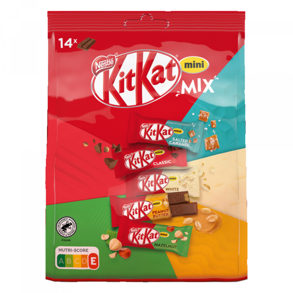 3800020492956 - KitKat Schokoriegel Mini mix 12505385 197g 3800020492956 Nestlé