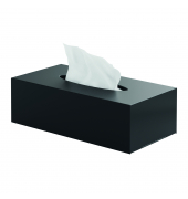 Kosmetiktuchspender 81003881 Ovimar Gronnoya, schwarz