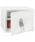 Tresor SS1182K Fortress 24 l 25kg signalweiß mit Doppelbartschloss Stahl