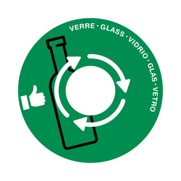 3462159018577 - 1009330031 Papierkorb Deckel Glas grün 3462159018577 CEP