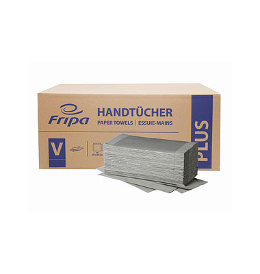 Papierhandtücher 4011104 Plus Zick-Zack-Falzung 1-lagig 5.000 Tücher  Faltpapierhandtücher Faltpapierhandtücher