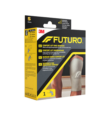 Kniebandage Comfort Lift 76586DABI, Gr. S grau 30,5-36,8 cm, 