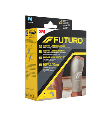 Kniebandage Comfort Lift 76587DABI, Gr. M grau 36,8-43,2 cm, 