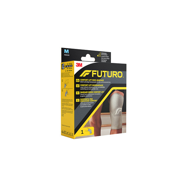 4046719341610 - Kniebandage Comfort Lift 76587DABI Gr M grau 368-432 cm 4046719341610 FUTURO 4046719341610 - Kniebandage Comfort Lift 76587DABI Gr M grau 368-432 cm 4046719341610 FUTURO