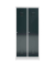 Spind ClassiX anthrazit, lichtgrau X-515128, 2 Schließfächer 80,0 x 50,0 x 180,0 cm 
