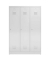 Spind ClassiX lichtgrau X-515130, 3 Schließfächer 118,5 x 50,0 x 180,0 cm 