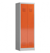 Spind ClassiX feuerrot, lichtgrau X-510424, 1 Schließfach 59,0 x 50,0 x 180,0 cm 