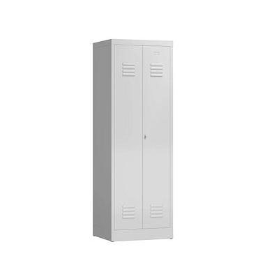 Spind ClassiX signalweiß X-510427, 1 Schließfach 59,0 x 50,0 x 180,0 cm 