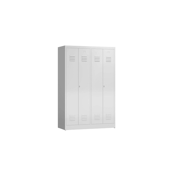 4061815856226 - Spind ClassiX lichtgrau X-510440 2 Schließfächer 1185 x 500 x 1800 cm 4061815856226 LÜLLMANN 4061815856226 - Spind ClassiX lichtgrau X-510440 2 Schließfächer 1185 x 500 x 1800 cm 4061815856226 LÜLLMANN