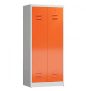 Spind ClassiX feuerrot, lichtgrau X-515424, 1 Schließfach 80,0 x 50,0 x 180,0 cm 