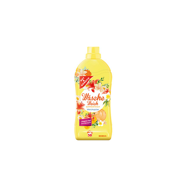 4311501616499 - Wäsche Weich Weichspüler 15 l 4311501616499 GUT&GÜNSTIG 1500 Milliliter 4311501616499 - Wäsche Weich Weichspüler 15 l 4311501616499 GUT&GÜNSTIG 1500 Milliliter