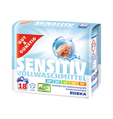 SENSITIV Waschmittel 1,22 kg 