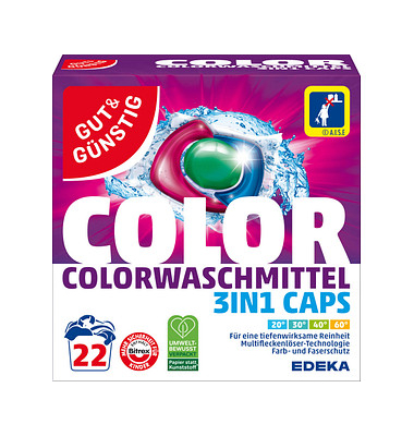 COLOR Waschmittel 22 Pads COLOR Waschmittel 22 Pads