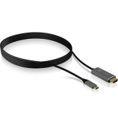 USB-Kabel IB-CB020-C IB-CB020-C, 1,8m, USB-C auf HDMI, schwarz