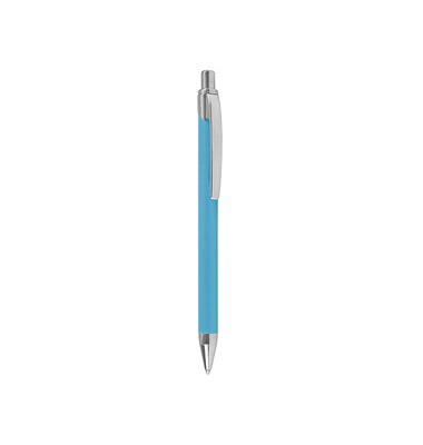 Kugelschreiber Rondo Soft türkis Schreibfarbe blau, 