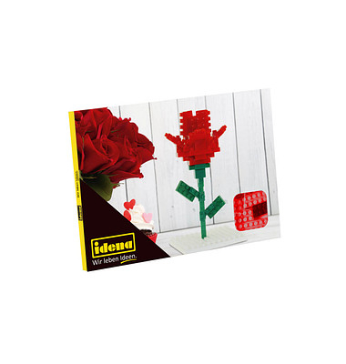 40151 Postkarte Rose Mini- Bausteine 